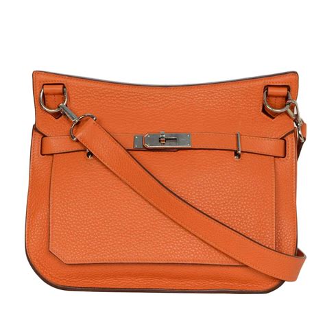 orange hermes leather bag|hermes crossbody bag orange.